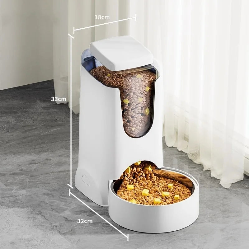 Automatic Cat Feeder and Water Dispenser